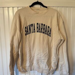 Rare Brandy Melville Santa Barbara Crewneck